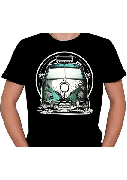 Wolksvagen Vosvos Hippie Karavan Tişört T-Shirt fiyatları
