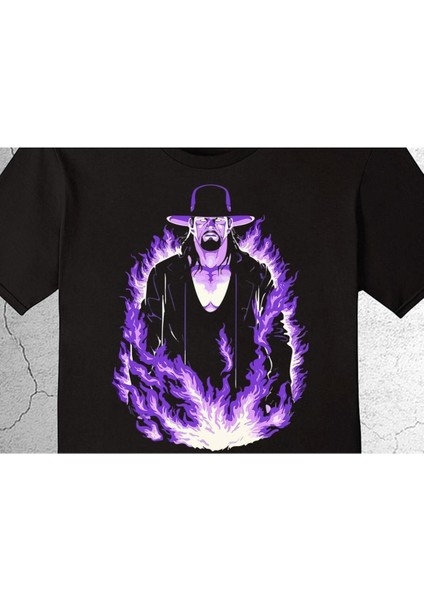 Undertaker American Güreşi Fight Tişört Çocuk T-Shirt