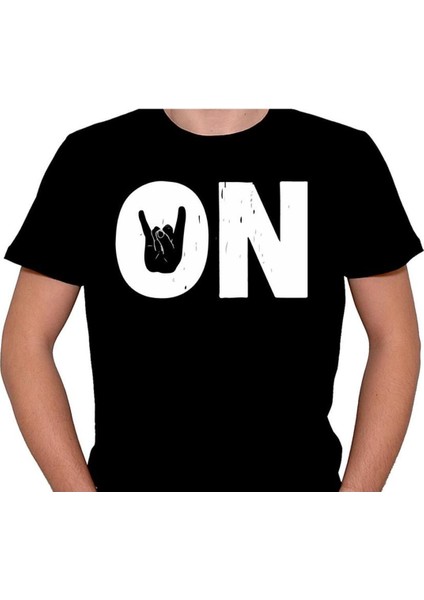 Rock And Roll Heavy Metal On Music Tişört T-Shirt fiyatları