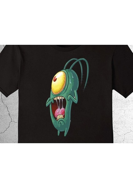 Plankton Sünger Bob Caracter Tişört Çocuk T-Shirt fiyatları