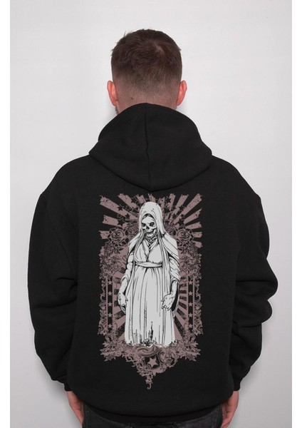 Metall Skull Woman Rahibe Sweatshirt Kapüşonlu Hoodie fiyatları