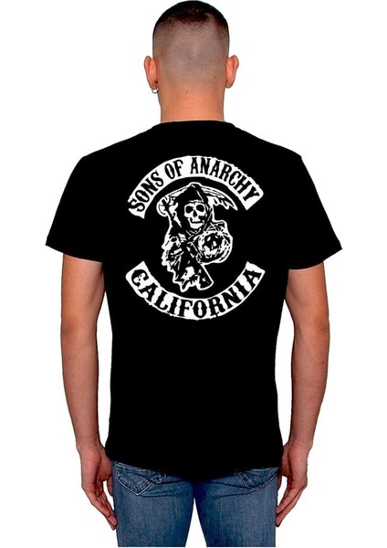 Sons Of Anarchy California Logo Tişört T-Shirt