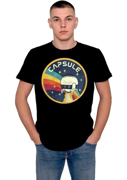 Capsule Cosmos Uzay Aracı Space Tişört T-Shirt