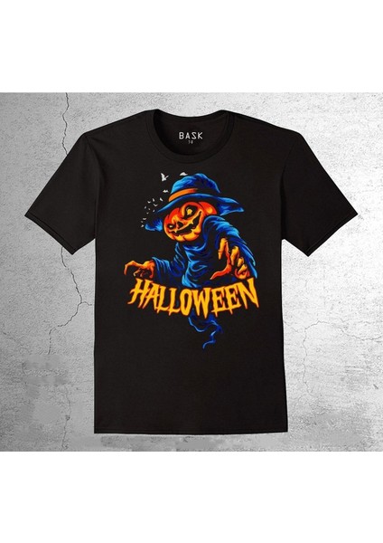 Happy Halloween Bal Kabağı Cadılar Bayramı Tişört Çocuk T-Shirt