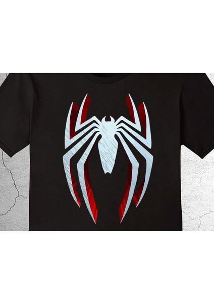 Spiderman Örümcek Adam Logo Tişört Çocuk T-Shirt