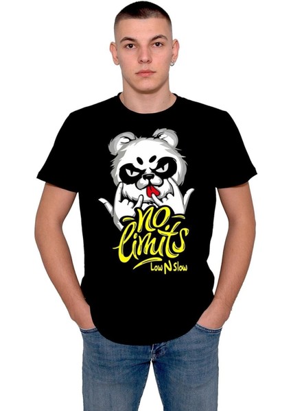 Bear Bad Bear Rock And Roll No Limit's Low N Slow Tişört T-Shirt