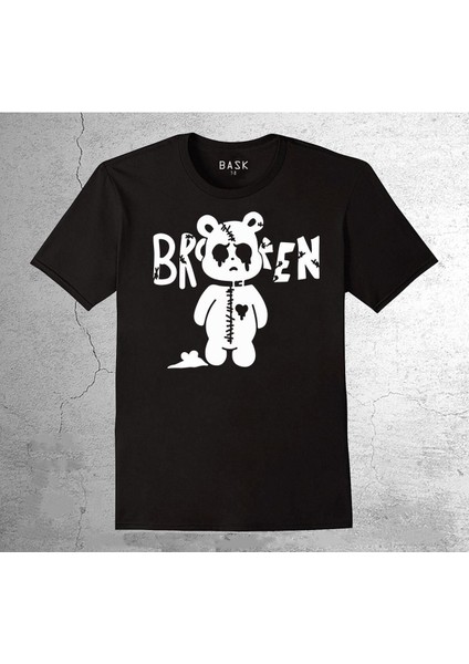 Broken Bear Hearts Kırık Kalpli Ayı Tişört Çocuk T-Shirt
