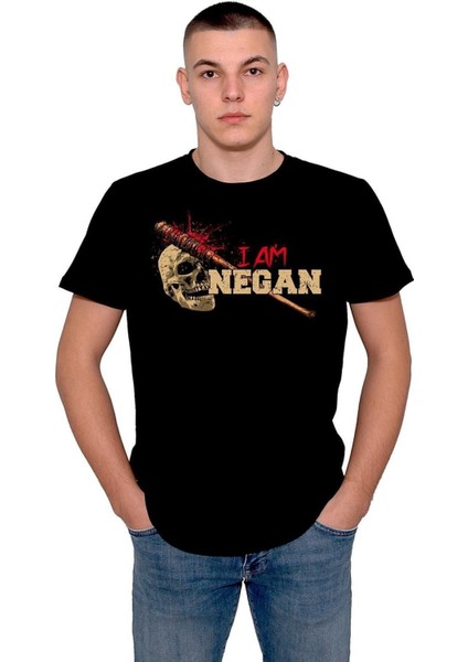 I Am Negan The Walking Dead Yürüyen Ölüler Tişört T-Shirt