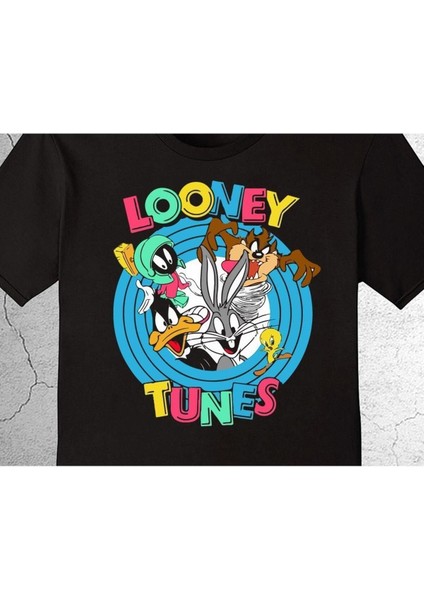 Looney Tunes Çizgi Film Tazz Bugs Bunny Duffy Duck Tişört Çocuk T-Shirt fiyatları