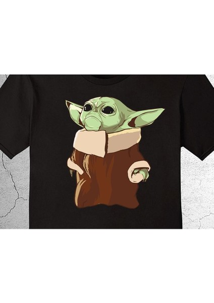 Baby Yoda Star Wars Yıldız Savaşları Tişört Çocuk T-Shirt