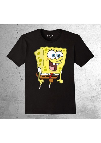 Sünger Bob Denizaltı Çizgi Film Tişört Çocuk T-Shirt