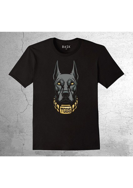 Doberman Dog Koruyucu Dost Tişört Çocuk T-Shirt