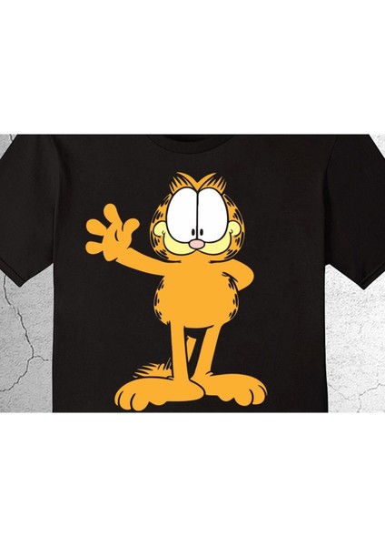Garfield Brave Cat Kedi Çizgi Film Tişört Çocuk T-Shirt fiyatları