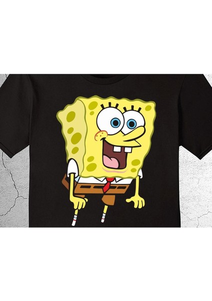 Sünger Bob Denizaltı Çizgi Film Tişört Çocuk T-Shirt