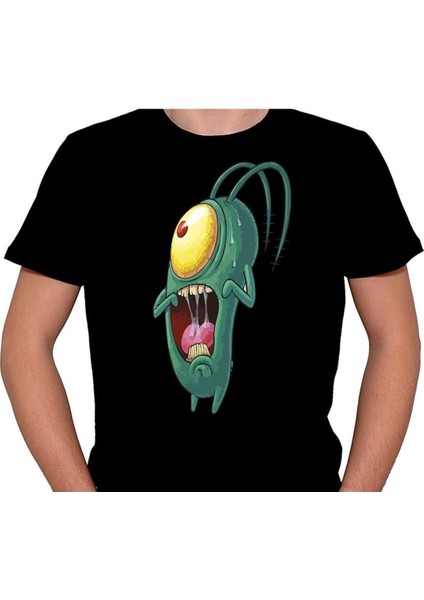 Plankton Sünger Bob Caracter Tişört T-Shirt fiyatları