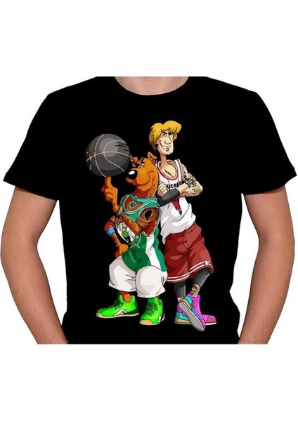 Scooby Doo Shagge Basketbol Hippi Tişört T-Shirt