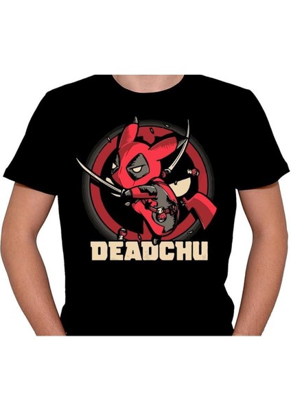 Dead Pool Pikachu Deadchu Tişört T-Shirt fiyatları