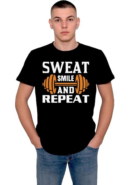 Sweat Smile And Repeat Tişört T-Shirt