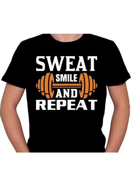 Sweat Smile And Repeat Tişört T-Shirt