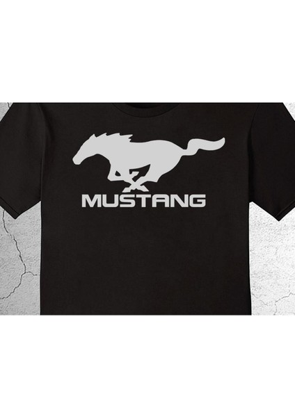 Mustang Horse American Muscle Tişört Çocuk T-Shirt