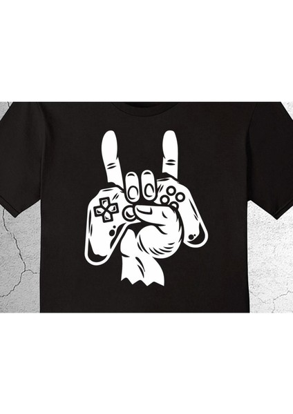 Rock'n Roll Game Play Playstation Tişört Çocuk T-Shirt fiyatları