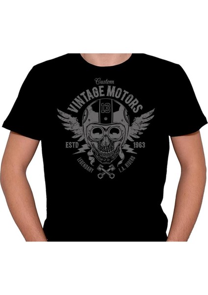 Harley Vintage Motors Custom 1963 Tişört T-Shirt fiyatları