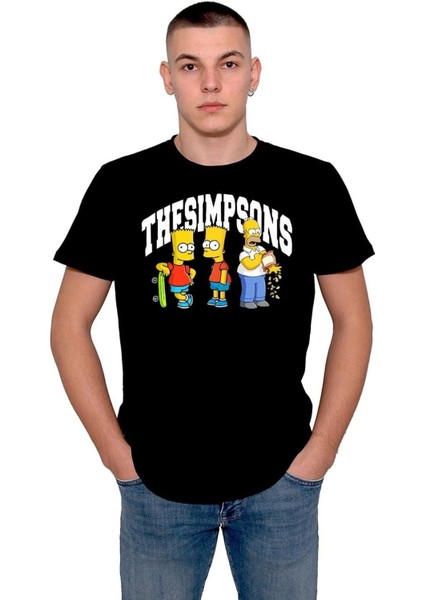 The Simpsons Simpsonlar Bart Homer Tişört T-Shirt
