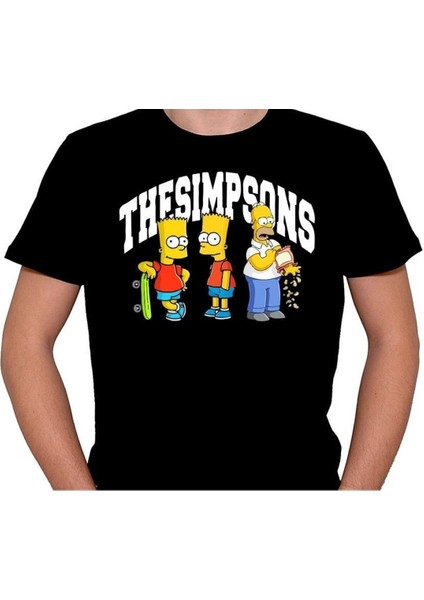 The Simpsons Simpsonlar Bart Homer Tişört T-Shirt fiyatları