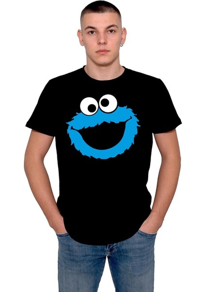 Susam Sokağı Cookie Kurabiye Canavarı Tişört T-Shirt