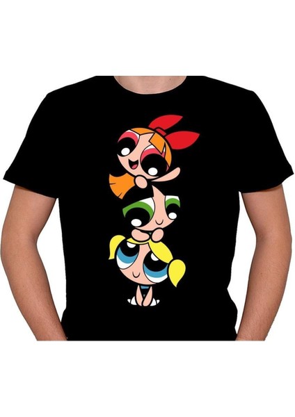 Powerpuff Girls Blossom Bubbles Buttercup Tişört T-Shirt fiyatları
