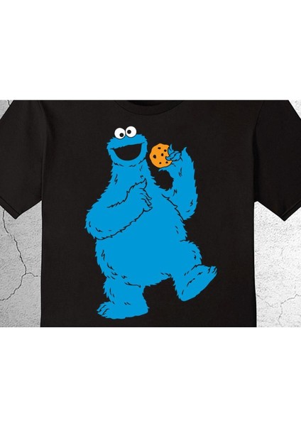 Susam Sokağı Sesame Street Kurabiye Canavarı Tişört Çocuk T-Shirt fiyatları