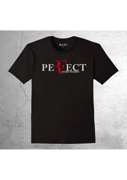 Roger Federer Tenis Cort Perfect Tişört Çocuk T-Shirt
