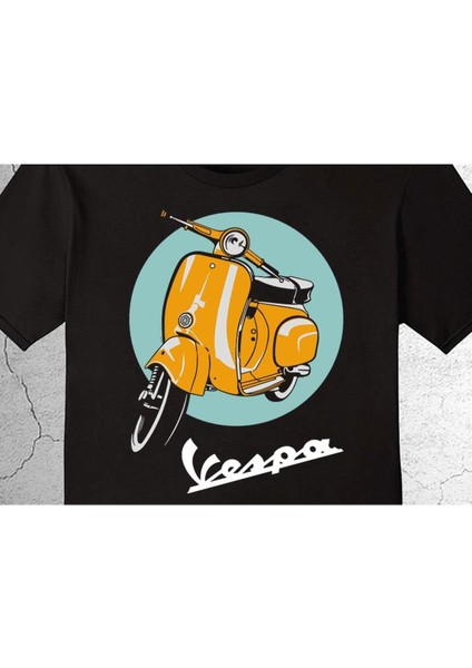 Vespa Motor's Scooter Tişört Çocuk T-Shirt