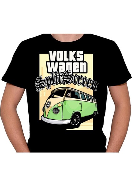 Wolkswagen T1 T2 T3 Hippi Transporter Tişört T-Shirt fiyatları