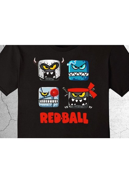 Red Ball Game Redball Kırmızı Top Tişört Çocuk T-Shirt