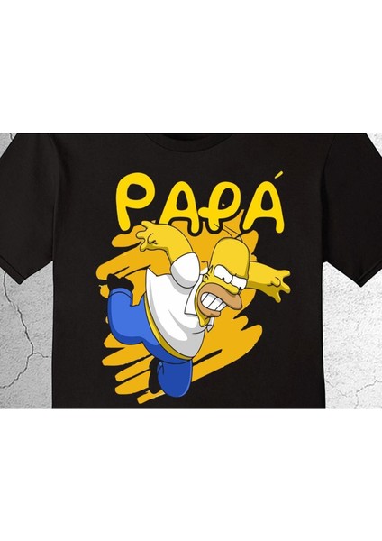 Simpson Homer Papa Baba Simpsonlar Tişört Çocuk T-Shirt fiyatları