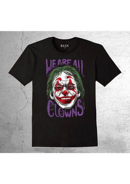 Suicide Squad Joker Harley Quinn We Are All Clowns Tişört Çocuk T-Shirt