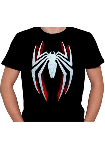 Spiderman Örümcek Adam Logo Tişört T-Shirt