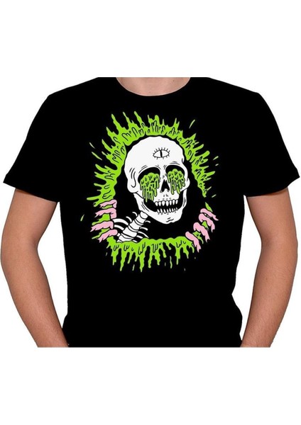 Skull Kuru Kafa Metal Metallica Music Müzik Band Tişört T-Shirt fiyatları