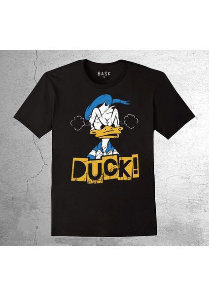 Duffy Duck Sinirli Ördek Çizgi Dizi Tişört Çocuk T-Shirt