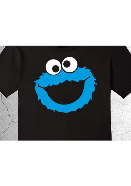 Susam Sokağı Cookie Kurabiye Canavarı Tişört Çocuk T-Shirt