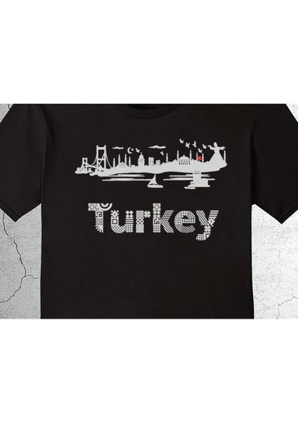 Istanbul Galata Kulesi Kız Kulesi Eminönü Tişört Çocuk T-Shirt fiyatları