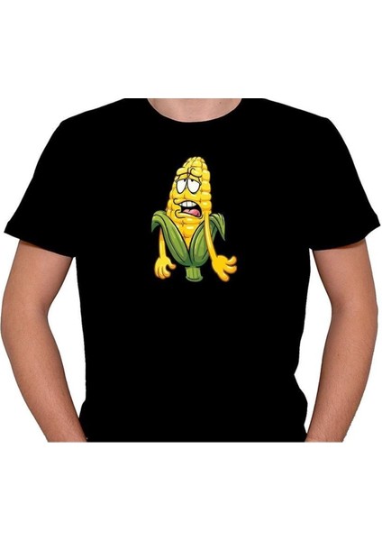 Mısır Yorgun Popcorn Solgun Tişört T-Shirt fiyatları