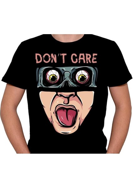 Don't Care Mask Face Tişört T-Shirt