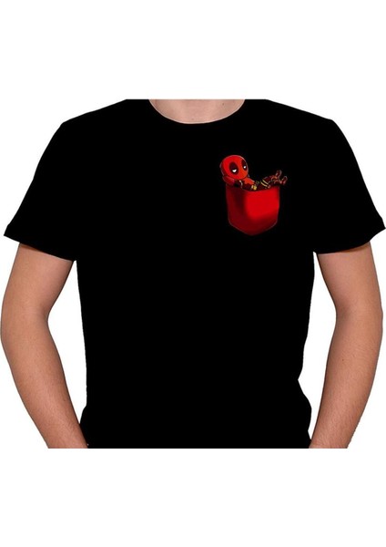 Deadpool Minimal Cep Logo Tişört T-Shirt fiyatları