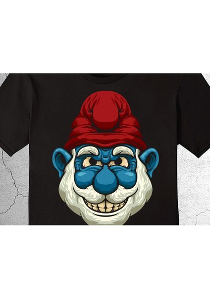 Şirinler Şirin Baba Red Beard Tişört Çocuk T-Shirt fiyatları