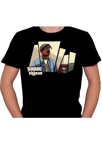 2pac Tupac Shakur Rap Rapstar Music Tişört T-Shirt fiyatları