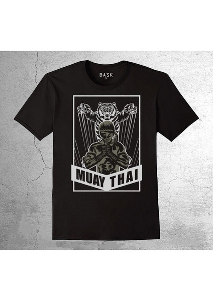 Muay Thai Box Kick Box Tayland Tişört Çocuk T-Shirt