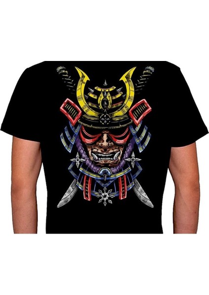 Warior Savaşçı Retro Samurai Tişört T-Shirt fiyatları