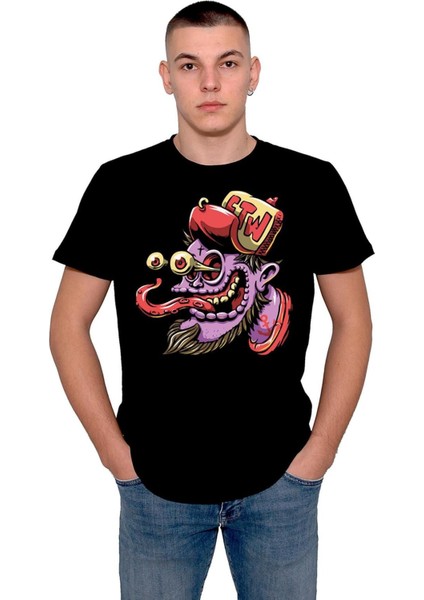 Pantera Skull Kuru Kafa Heavy Metal Tişört T-Shirt